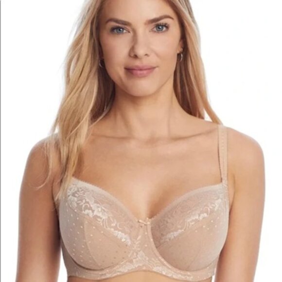 Panache Olivia Balconette Underwire Bra Honey 34 - Picture 1 of 5